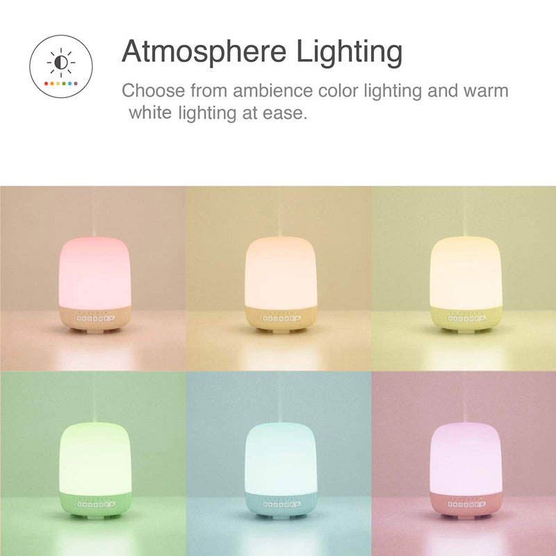 Aroma difuser lamp combines aromatherapy humidifier lamp mist8